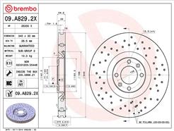 BREMBO 09.A829.2X