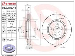 BREMBO 09.A866.11