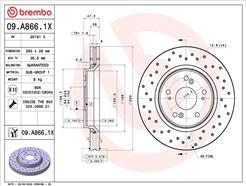 BREMBO 09.A866.1X