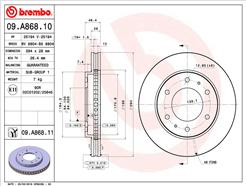 BREMBO 09.A868.11