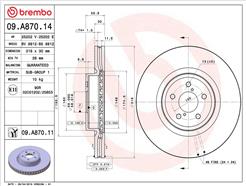 BREMBO 09.A870.11