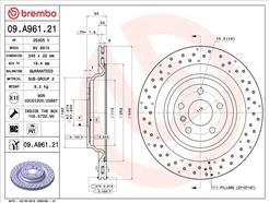 BREMBO 09.A961.21