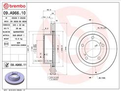 BREMBO 09.A966.11