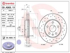 BREMBO 09.A969.1X