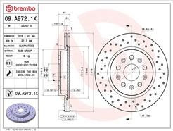 BREMBO 09.A972.1X
