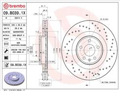 BREMBO 09.B039.1X