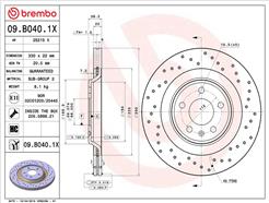 BREMBO 09.B040.1X