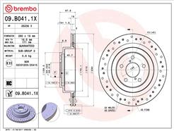 BREMBO 09.B041.1X