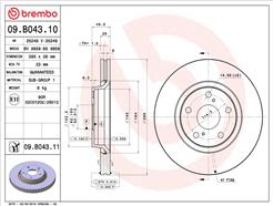 BREMBO 09.B043.11