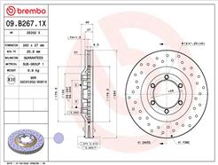 BREMBO 09.B267.1X