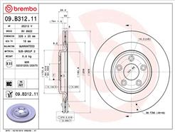 BREMBO 09.B312.11