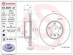 BREMBO 09.B337.21