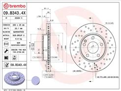 BREMBO 09.B343.4X