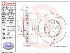 BREMBO 09.B344.41