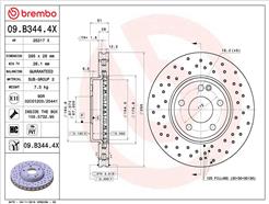 BREMBO 09.B344.4X