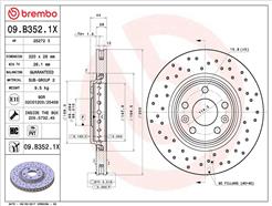 BREMBO 09.B352.1X