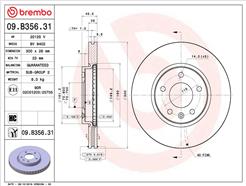 BREMBO 09.B356.31