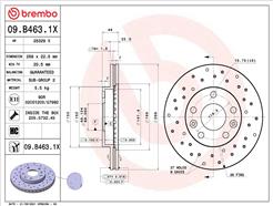 BREMBO 09.B463.1X