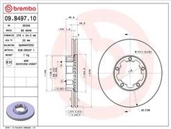 BREMBO 09.B497.10