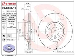 BREMBO 09.B498.11