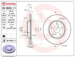 BREMBO 09.B520.11