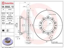 BREMBO 09.B562.10