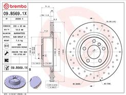 BREMBO 09.B569.1X