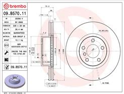 BREMBO 09.B570.11