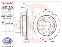 BREMBO 09.B612.10