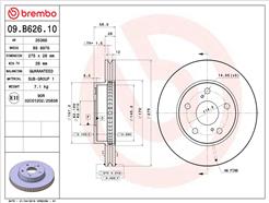 BREMBO 09.B626.10