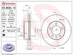 BREMBO 09.B633.10