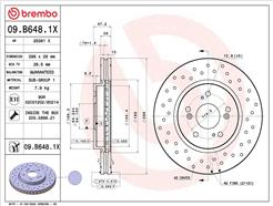 BREMBO 09.B648.1X