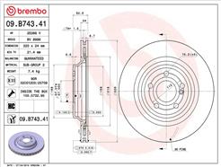 BREMBO 09.B743.41