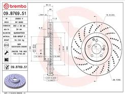 BREMBO 09.B769.51