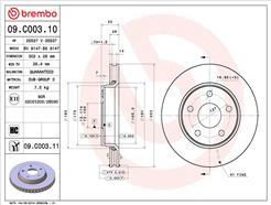 BREMBO 09.C003.11
