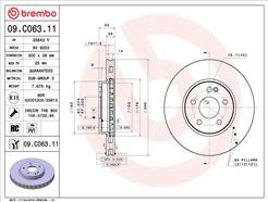 BREMBO 09.C063.11