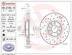 BREMBO 09.C133.1X
