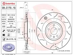 BREMBO 09.C170.1S
