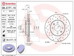 BREMBO 09.C171.1X