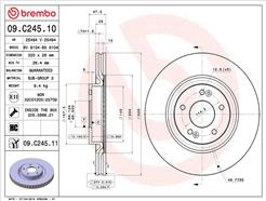 BREMBO 09.C245.11