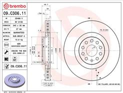 BREMBO 09.C306.11