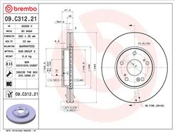 BREMBO 09.C312.21