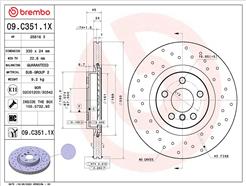 BREMBO 09.C351.1X