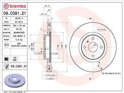 BREMBO 09.C391.21