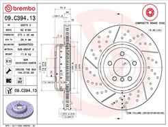 BREMBO 09.C394.13