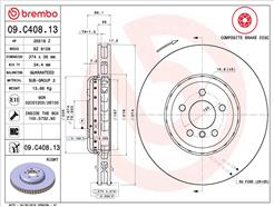 BREMBO 09.C408.13