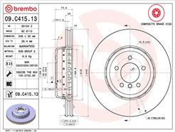 BREMBO 09.C415.13