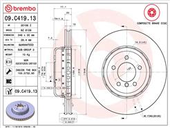 BREMBO 09.C419.13