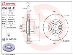 BREMBO 09.C495.11