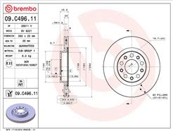 BREMBO 09.C496.11